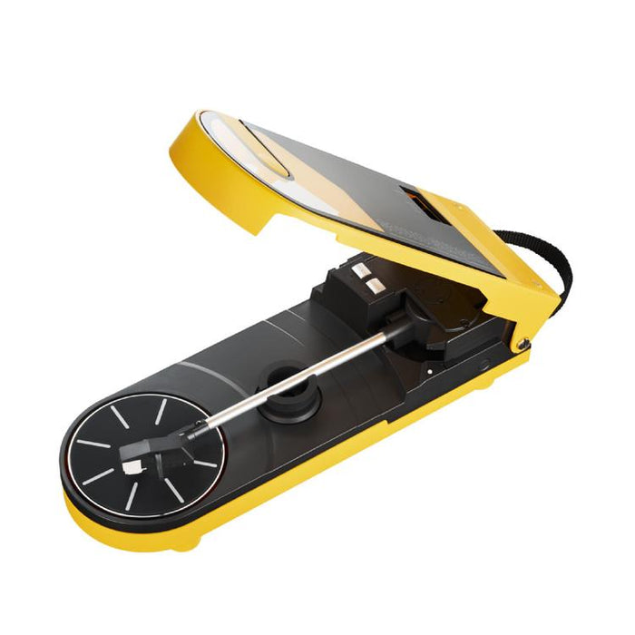 Audio-Technica AT-SB727-BK | SoundBurger portable turntable - 12 hours autonomy - Yellow-SONXPLUS Rimouski