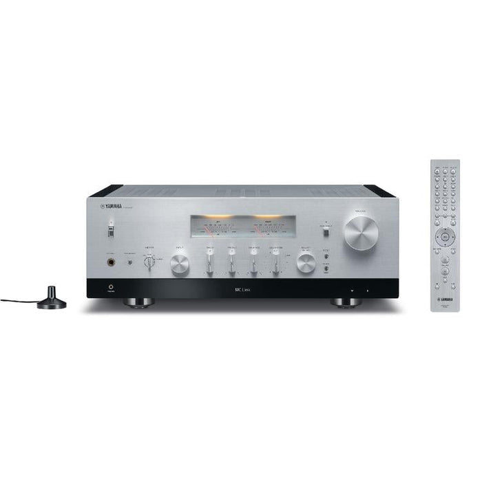 Yamaha RN2000A | Hi-Fi Stereo Network Receiver with MusicCast - 120 W + 120 W - Airplay - Silver-SONXPLUS Rimouski