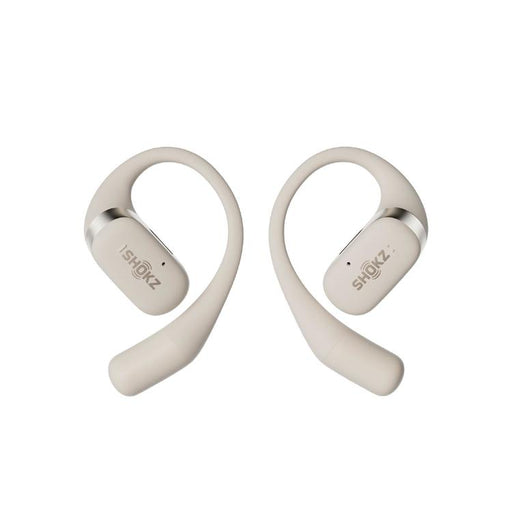 SHOKZ OpenFit | Open-ear headphones - Up to 28 hours of listening time - Bluetooth - Beige-SONXPLUS Rimouski