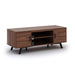 Sonora S40V55MB | Television cabinet - 2 Cabinets - 55" wide - Medium brown-SONXPLUS Rimouski