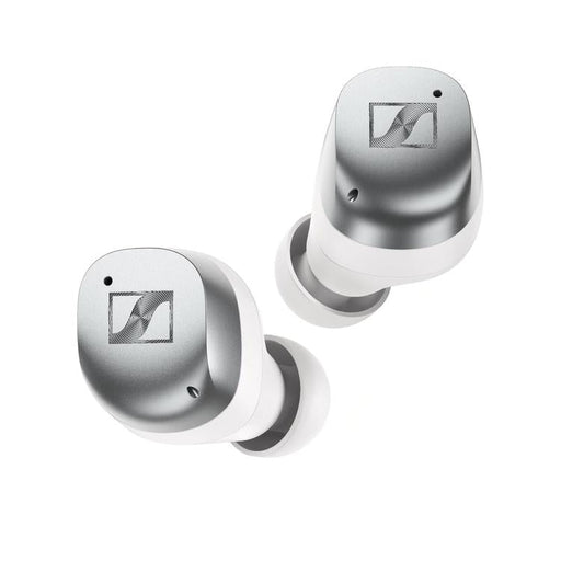 Sennheiser MOMENTUM True Wireless 4 | In-ear headphones - Wireless - Adaptive noise reduction - White/Silver-SONXPLUS Rimouski