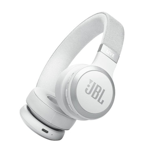 JBL Live 670NC | Écouteurs circum-auriculaires - Sans fil - Bluetooth - Blanc-SONXPLUS Rimouski