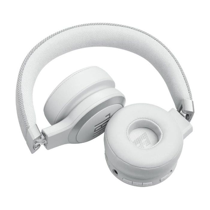 JBL Live 670NC | Around-ear headphones - Wireless - Bluetooth - White-SONXPLUS Rimouski