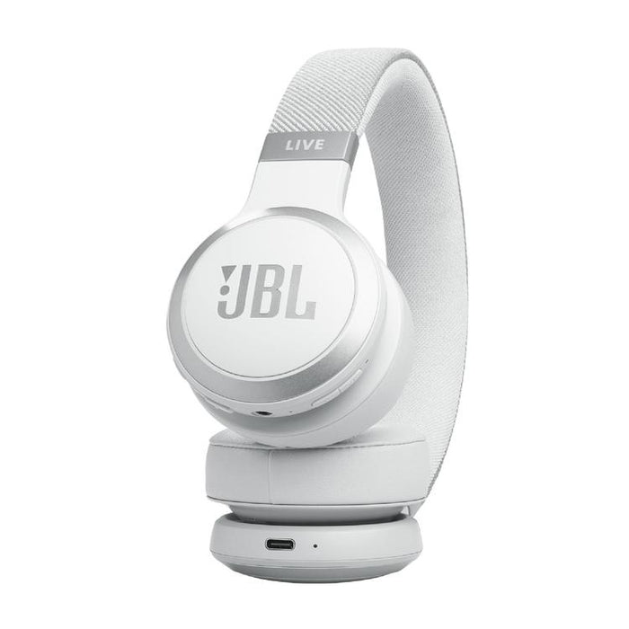 JBL Live 670NC | Écouteurs circum-auriculaires - Sans fil - Bluetooth - Blanc-SONXPLUS Rimouski