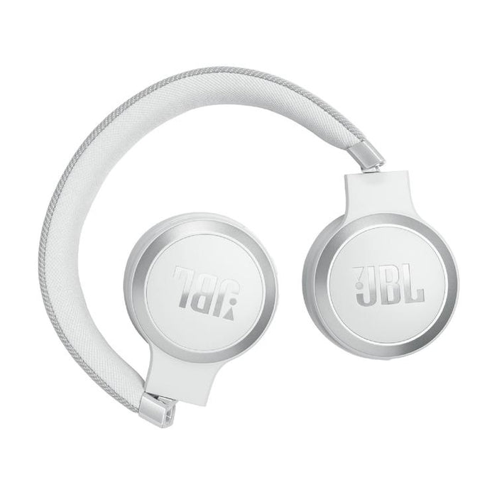 JBL Live 670NC | Around-ear headphones - Wireless - Bluetooth - White-SONXPLUS Rimouski