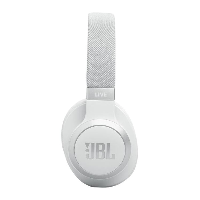 JBL Live 770NC | Around-Ear Headphones - Wireless - Bluetooth - White-Sonxplus Rimouski