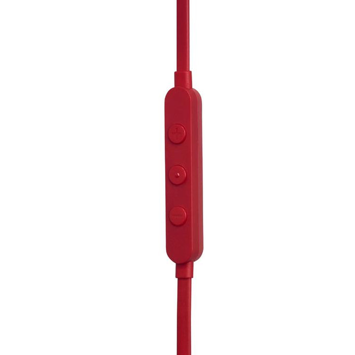 JBL Tune 310C | In-Ear Headphones - Wired - USB-C - 3 Button Remote Control - Red-SONXPLUS Rimouski