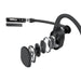 SHOKZ OpenComm2 USB-A | Écouteurs à conduction osseuse - Bluetooth - Adaptateur USB-A - Microphone - Noir-SONXPLUS Rimouski