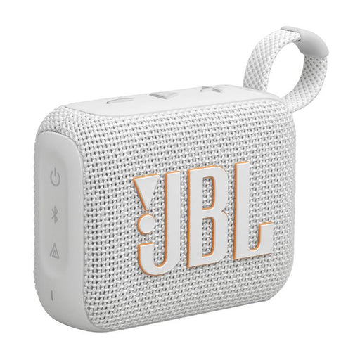 JBL GO 4 | Mini haut-parleur portable - Bluetooth - IP67 - Blanc-Sonxplus Rimouski