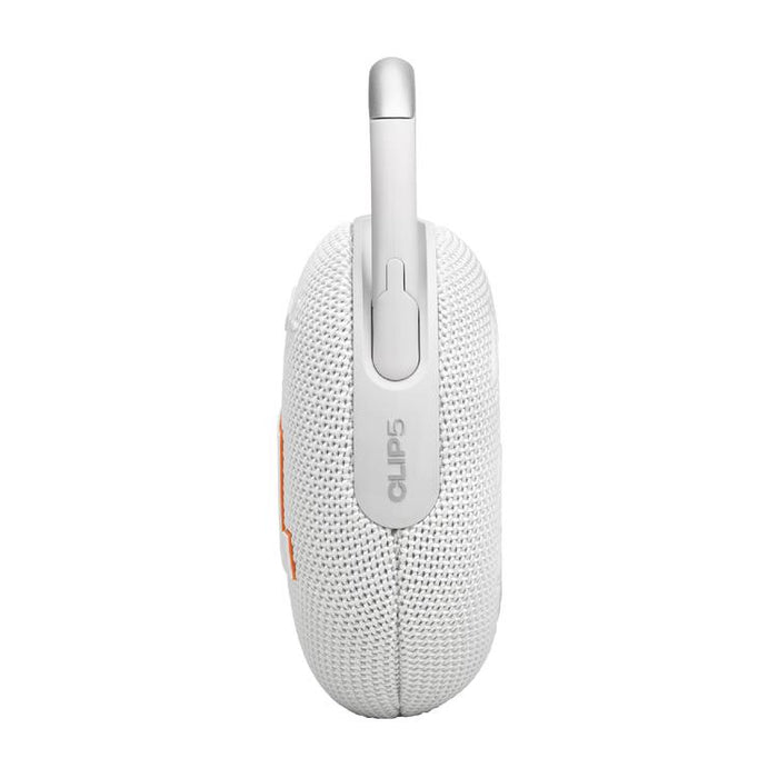 JBL Clip 5 | Portable carabiner speaker - Bluetooth - IP67 - White-SONXPLUS Rimouski