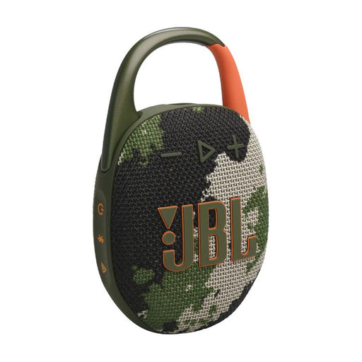 JBL Clip 5 | Haut-parleur à mousqueton portable - Bluetooth - IP67 - Camouflage-Sonxplus Rimouski