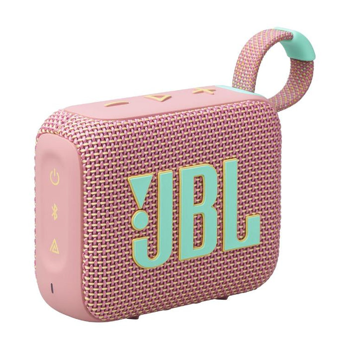 JBL GO 4 | Mini haut-parleur portable - Bluetooth - IP67 - Rose-SONXPLUS Rimouski