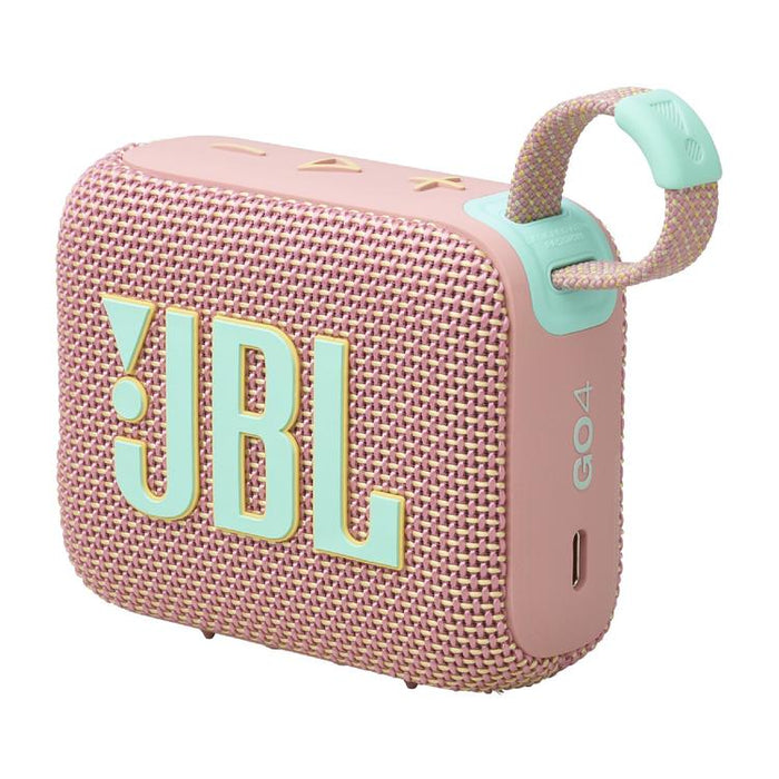 JBL GO 4 | Mini haut-parleur portable - Bluetooth - IP67 - Rose-SONXPLUS Rimouski