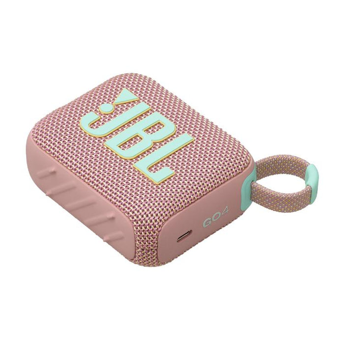 JBL GO 4 | Mini haut-parleur portable - Bluetooth - IP67 - Rose-SONXPLUS Rimouski