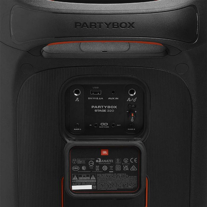JBL PartyBox Stage 320 | Portable speaker - Wireless - Bluetooth - Light effects - 240 W - Black-Sonxplus Rimouski