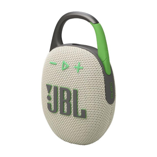 JBL Clip 5 | Haut-parleur à mousqueton portable - Bluetooth - IP67 - Sable-SONXPLUS Rimouski