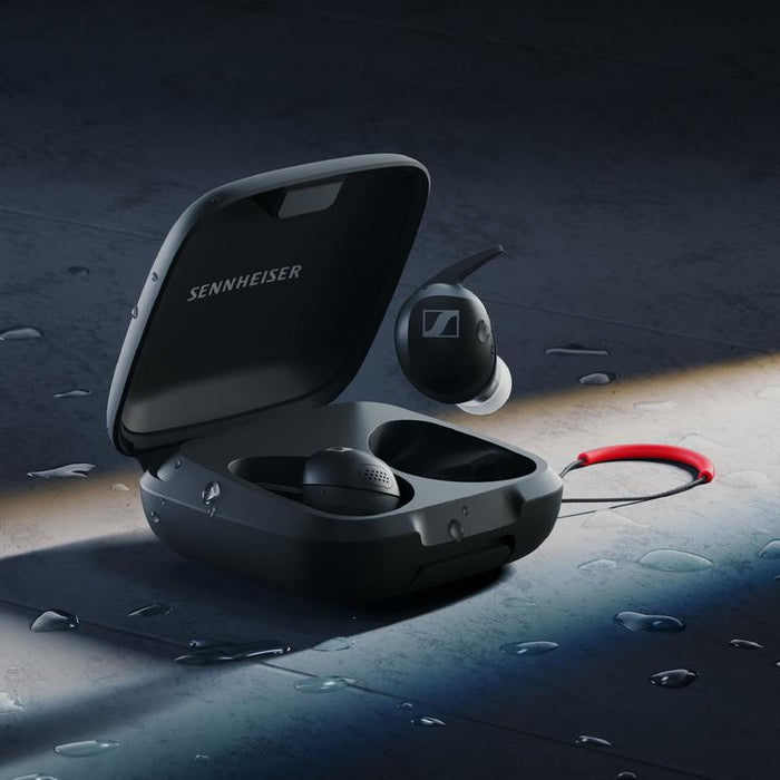 Sennheiser Momentum Sport | In-ear headphones - Wireless - Active noise reduction - Black-SONXPLUS Rimouski