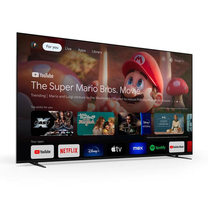 Sony BRAVIA7 K-75XR70 | Téléviseur 75" - Mini DEL - Série XR70 - 4K HDR - Google TV-SONXPLUS Rimouski