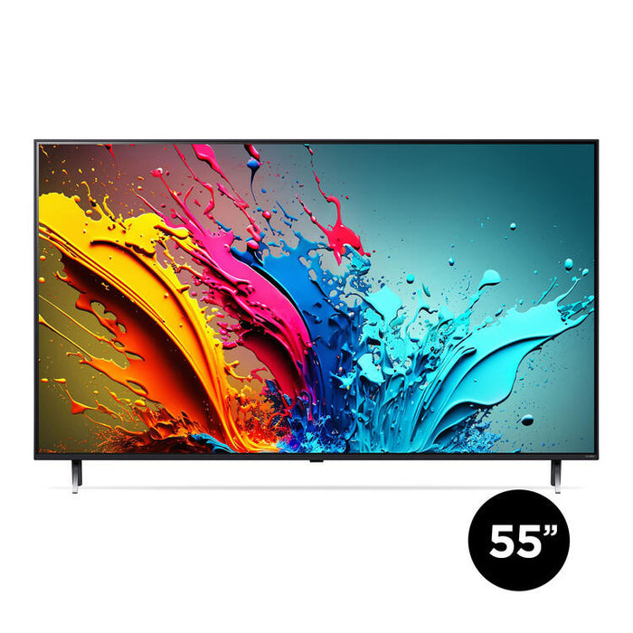 LG 55QNED85TUA | Téléviseur 55" QNED 4K - UHD 4K - Série QNED85 - 120Hz - Processeur IA a8 4K - Noir-| Sonxplus Rimouski