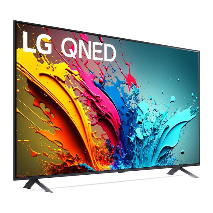 LG 55QNED85TUA | 55" QNED 4K Television - UHD 4K - QNED85T Series - 120Hz - IA a8 4K Processor - Black-SONXPLUS Rimouski