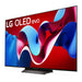 LG OLED65C4PUA | Téléviseur 65" 4K OLED - 120Hz - Série C4 - Processeur IA a9 Gen7 4K - Noir-SONXPLUS Rimouski