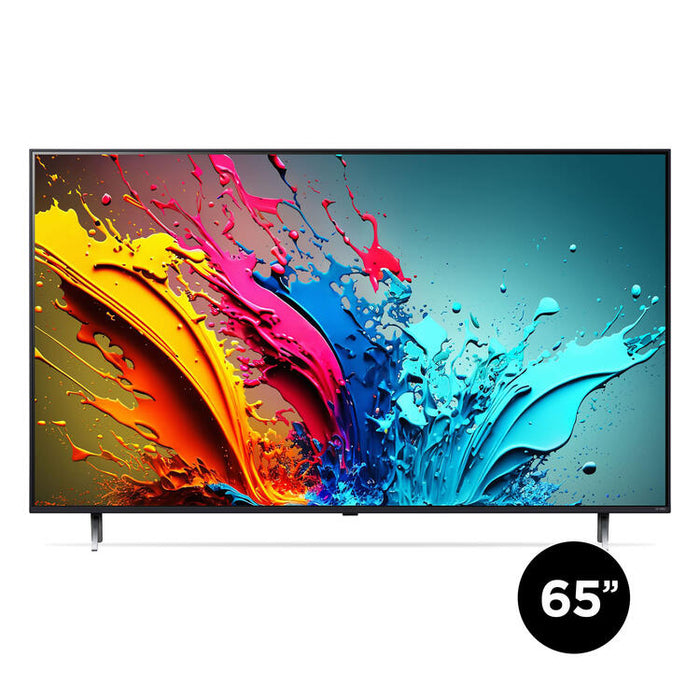 LG 65QNED85TUA | Téléviseur 65" QNED 4K - UHD 4K - Série QNED85T - 120Hz - Processeur IA a8 4K - Noir-SONXPLUS Rimouski