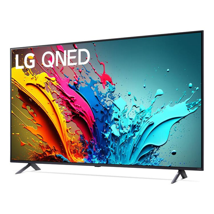 LG 75QNED85TUA | 75" QNED 4K - UHD 4K Television - QNED85T Series - 120Hz - IA a8 4K Processor - Black-SONXPLUS Rimouski