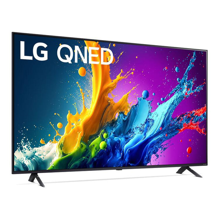 LG 65QNED80TUC | Téléviseur 65" QNED 4K - UHD 4K - Série QNED80 - 60Hz - Processeur IA a5 4K Gen7 - Noir-| Sonxplus Rimouski