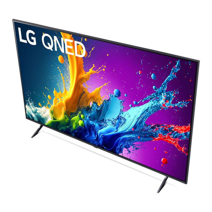 LG 65QNED80TUC | Téléviseur 65" QNED 4K - UHD 4K - Série QNED80 - 60Hz - Processeur IA a5 4K Gen7 - Noir-| Sonxplus Rimouski