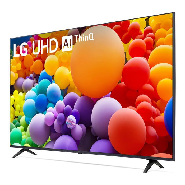 LG 55UT7570PUB | Téléviseur 55" - 4K Ultra HD - DEL - Série UT7570 - HDR - Smart WebOS - 60 Hz natif - Processeur IA a5 Gen7 4K - Noir-SONXPLUS Rimouski