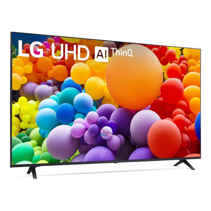 LG 55UT7570PUB | Téléviseur 55" - 4K Ultra HD - DEL - Série UT7570 - HDR - Smart WebOS - 60 Hz natif - Processeur IA a5 Gen7 4K - Noir-SONXPLUS Rimouski