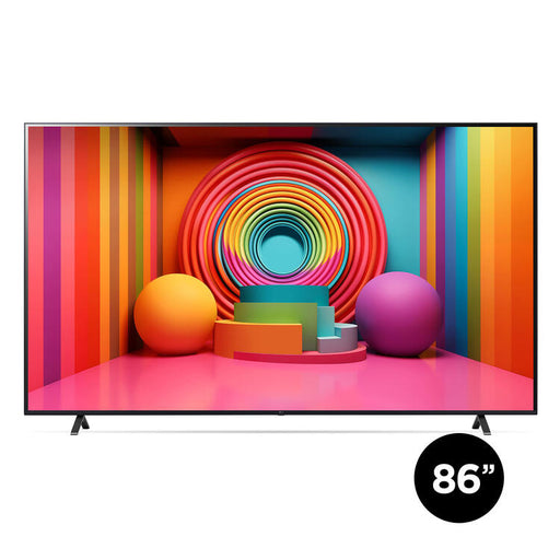 LG 86UT7590PUA | 86" Television - 4K Ultra HD - LED - UT7590 Series - HDR - Smart WebOS - 60 Hz native - IA a5 Gen7 4K Processor - Black-SONXPLUS Rimouski