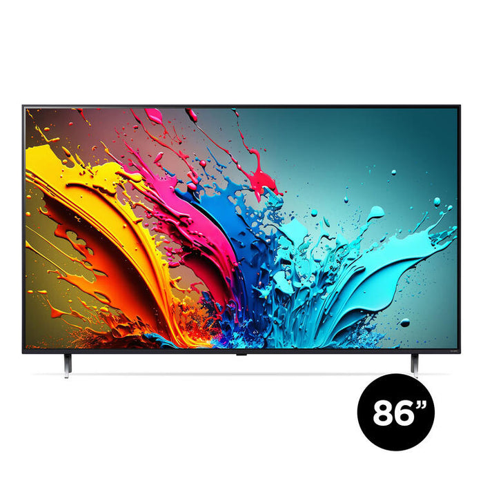 LG 86QNED85TUA | 86" QNED 4K - UHD 4K Television - QNED85T Series - 120Hz - IA a8 4K Processor - Black-SONXPLUS Rimouski