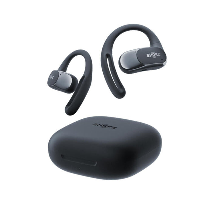 SHOKZ OpenFit Air | Bone conduction headphones - Up to 28 hours of listening - Bluetooth - Black-SONXPLUS Rimouski