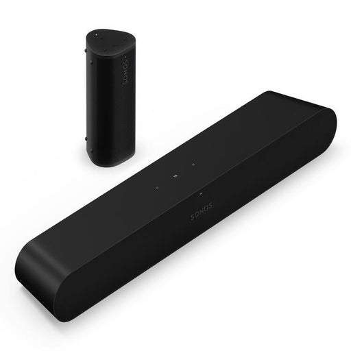 Sonos | Ensemble pour deux pièces avec Ray et Roam 2 - Noir-SONXPLUS Rimouski