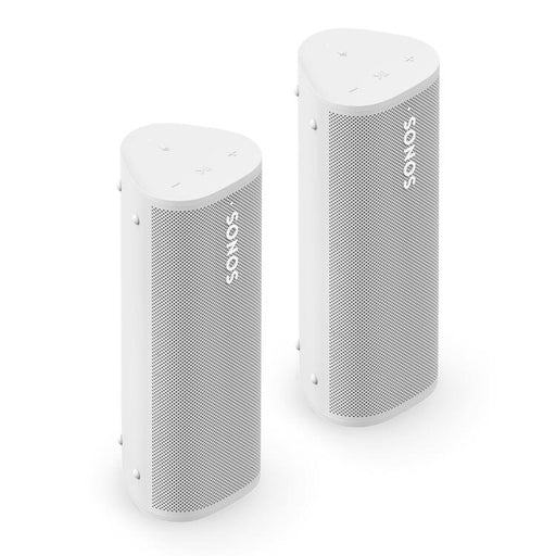 Sonos | Ensemble Aventure - 2 Haut-parleurs Roam 2 portatifs - Bluetooth - Étanche - Blanc-SONXPLUS Rimouski