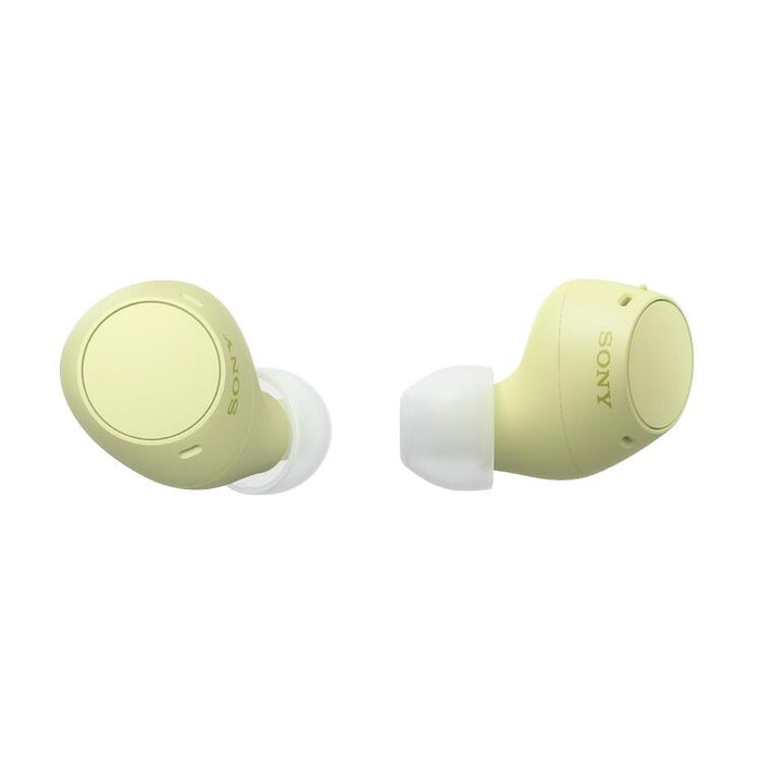 Sony WF-C510 | Écouteurs intra-auriculaires - 100% Sans fil - Bluetooth - Microphone - Jusqu'à 22 heures d'autonomie - IPX4 - Jaune-SONXPLUS Rimouski