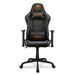 Cougar Armor Elite 300113 | Play chair - Ergonomic and adjustable - PVC Leather - Black-SONXPLUS Rimouski