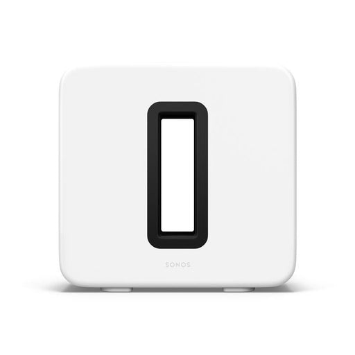 Sonos Sub Gen 4 | Subwoofer - Wireless - Wi-Fi - White-SONXPLUS Rimouski