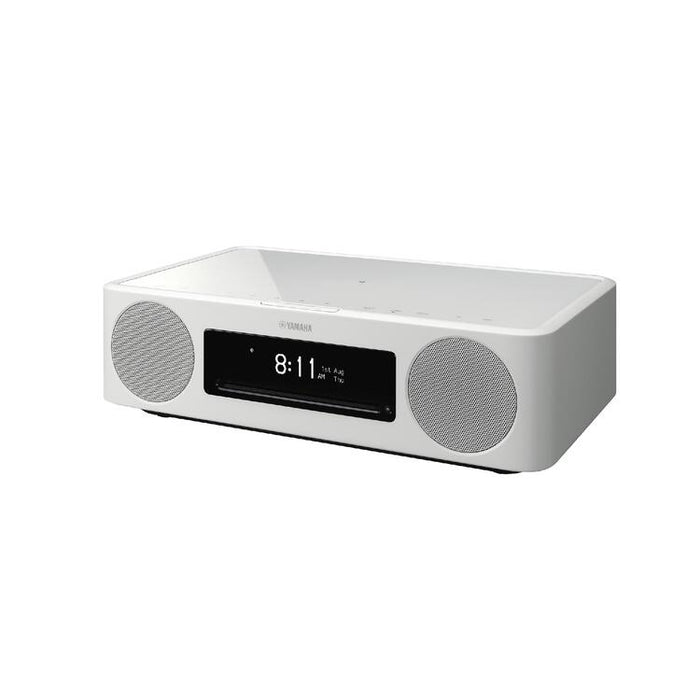 Yamaha TSX-N237 | Radio-Réveil - Bluetooth - Lecteur CD - Blanc-SONXPLUS Rimouski