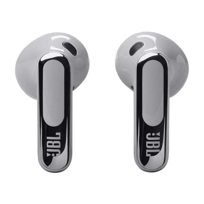 JBL Live Flex 3 | Écouteurs intra-auriculaire - Sans fil - Réduction de bruit - Écran tactile 1,45" - Argent-SONXPLUS Rimouski