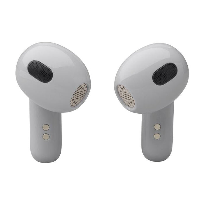 JBL Live Flex 3 | Écouteurs intra-auriculaire - Sans fil - Réduction de bruit - Écran tactile 1,45" - Argent-SONXPLUS Rimouski