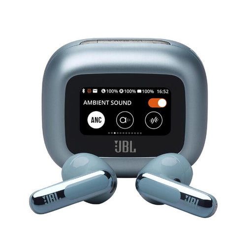 JBL Live Flex 3 | Écouteurs intra-auriculaire - Sans fil - Réduction de bruit - Écran tactile 1,45" - Bleu-SONXPLUS Rimouski