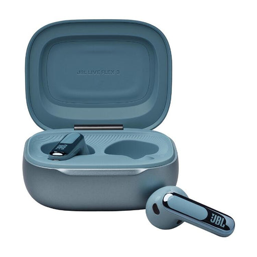 JBL Live Flex 3 | Écouteurs intra-auriculaire - Sans fil - Réduction de bruit - Écran tactile 1,45" - Bleu-SONXPLUS Rimouski