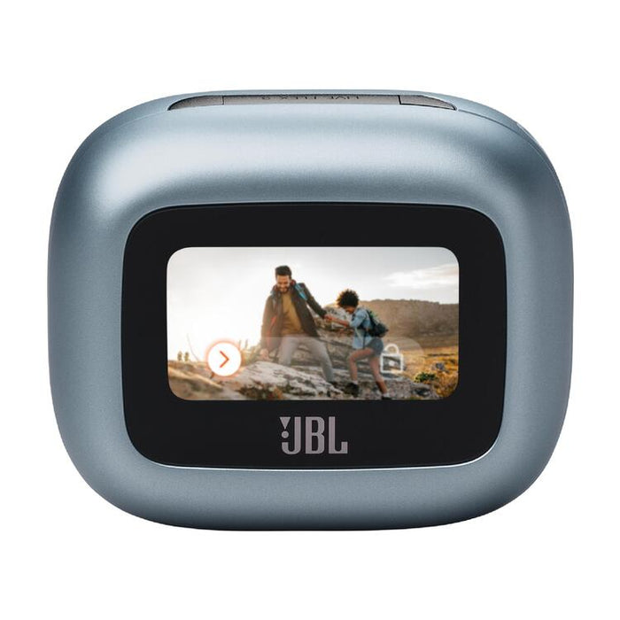 JBL Live Flex 3 | Écouteurs intra-auriculaire - Sans fil - Réduction de bruit - Écran tactile 1,45" - Bleu-SONXPLUS Rimouski