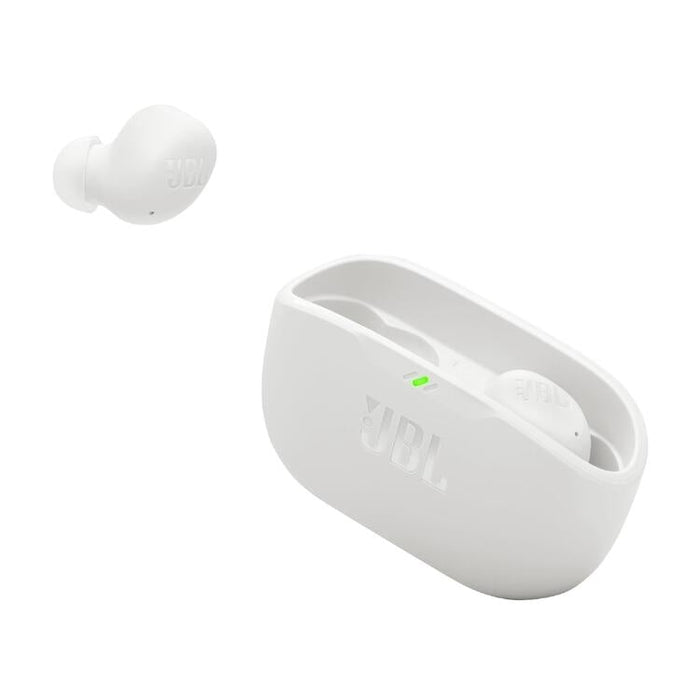 JBL Vibe Buds 2 | Écouteurs intra-auriculaires - Sans fil - Bluetooth - Technologie Smart Ambient - Blanc-SONXPLUS Rimouski