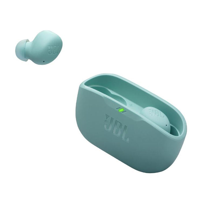 JBL Vibe Buds 2 | Écouteurs intra-auriculaires - Sans fil - Bluetooth - Technologie Smart Ambient - Bleu-SONXPLUS Rimouski