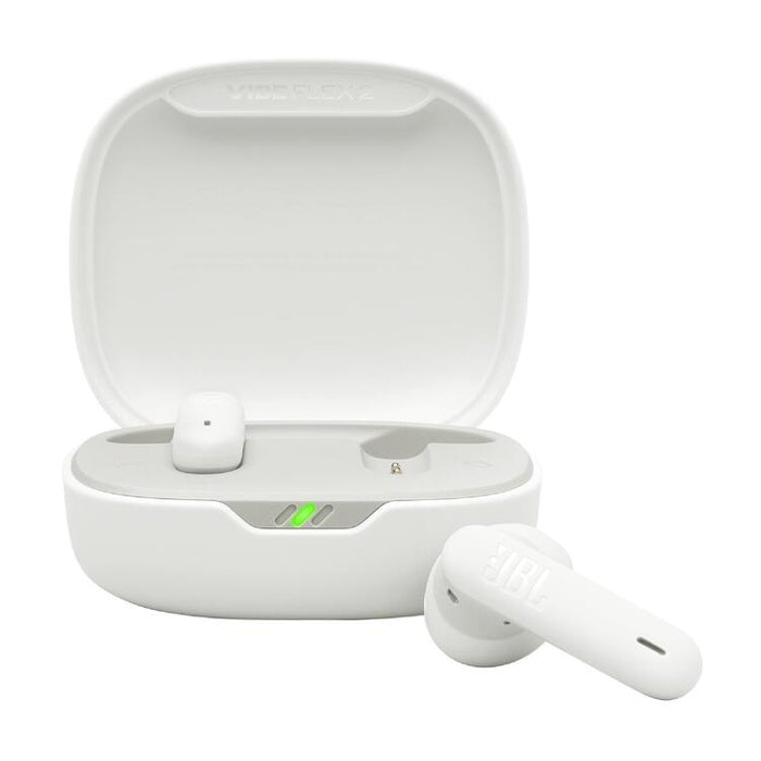 JBL Vibe Flex 2 | Écouteurs intra-auriculaires - Sans fil - Bluetooth - Technologie Smart Ambient - Blanc-SONXPLUS Rimouski