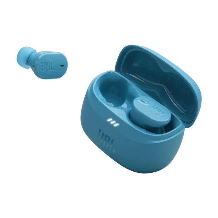 JBL Tune Buds 2 | Écouteurs intra-auriculaires - 100% - Sans fil - Bluetooth - Réduction de bruit - 6 microphones - Turquoise-SONXPLUS Rimouski