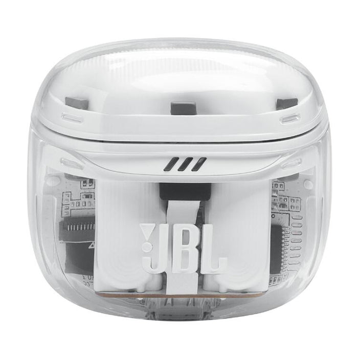 JBL Tune Flex 2 | Écouteurs intra-auriculaires - 100% Sans fil - Bluetooth - Réduction de bruit - 6 Microphones - IP54 - Blanc Fantôme-SONXPLUS Rimouski
